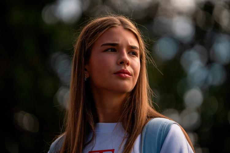 18-årige Kai Trump er datter af præsidentens ældste søn, Donald Trump Junior, og præsidentsønnens ekskone, Vanessa Trump. Hun er Donald Trumps ældste barnebarn. Foto: Allison Robbert/Ritzau Scanpix