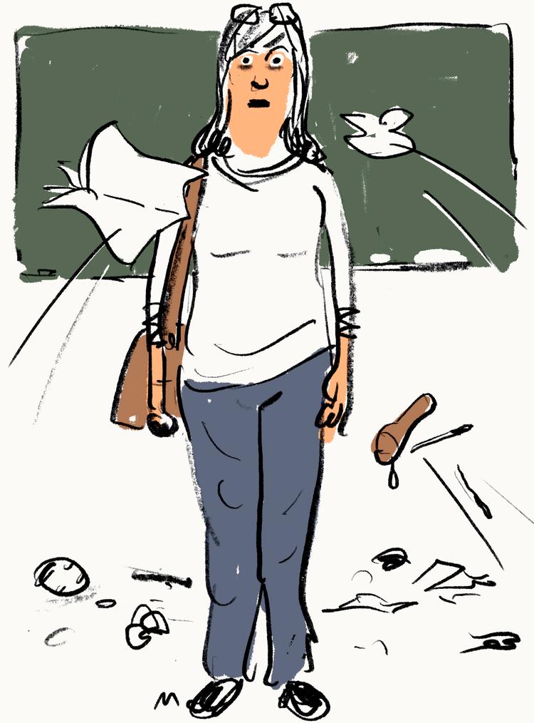 Tegning: Mette Dreyer