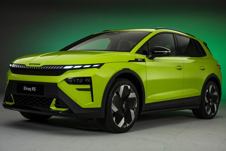 Kun Teslas Model Y er blevet solgt flere gange til private end Skoda Elroq i september i Danmark. Foto: Radek Petrasek/Ritzau Scanpix