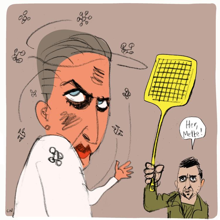 Tegning:  Claus Nørregaard