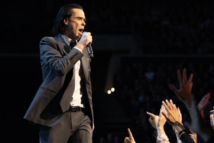 Australske Nick Cave &amp; The Bad Seeds giver den første af to koncerter i Royal Arena i København. Foto: Cecilie Rolvung