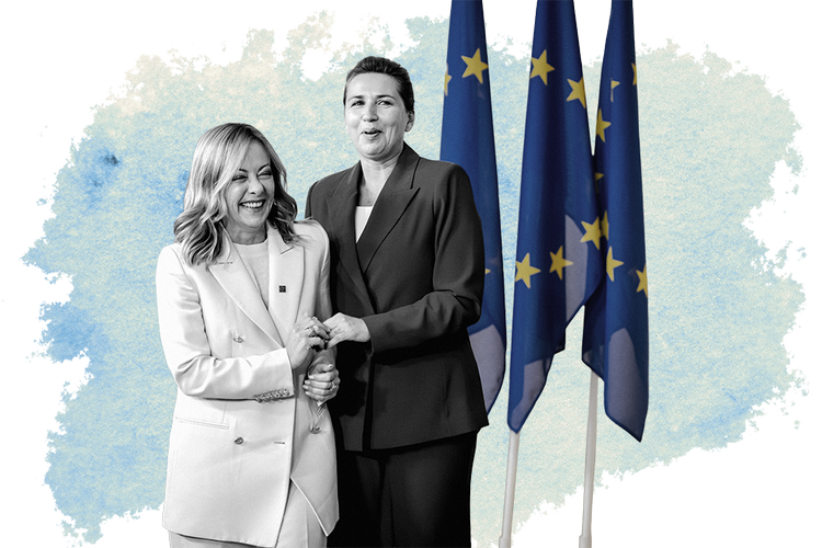 Fotocollage: Tomas Østergren. Foto: Mads Claus Rasmussen/Ritzau Scanpix / Texturelabs