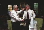 »Du skal vide, at jeg aldrig har udelukket russisk medlemskab af Nato«, sagde den amerikanske præsident Bill Clinton (th.) til sin russiske kollega, Boris Jeltsin.  Foto: Bob Mcneely/White House Photograph Office