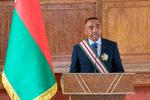 Oberst Michael Randrianirina, der har taget magten i Madagaskar som ny præsident efter militærets magtovertagelse, har lovet at der vil blive afholdt demokratiske valg om 18-24 måneder. Foto: Mamyrael/Ritzau Scanpix