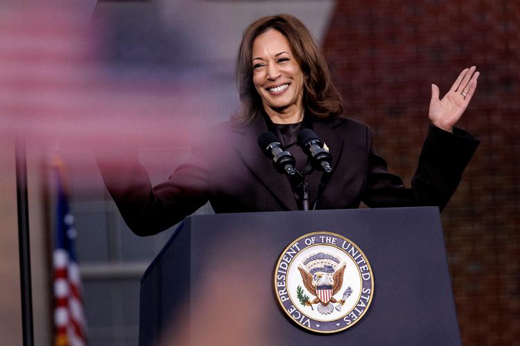 »Jeg er ikke færdig«, siger Kamala Harris. Arkivfoto Jacob Ehrbahn