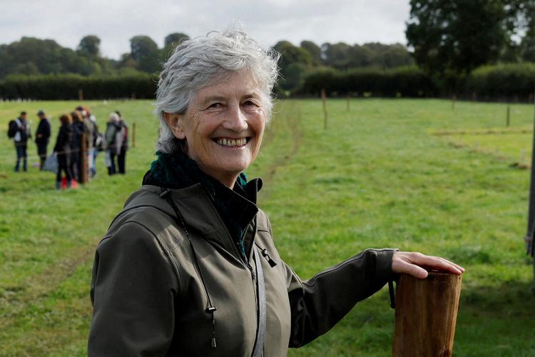 Catherine Connolly, der har været medlem af parlamentet siden 2016, er kendt som EU-skeptiker. Foto: Clodagh Kilcoyne/Ritzau Scanpix