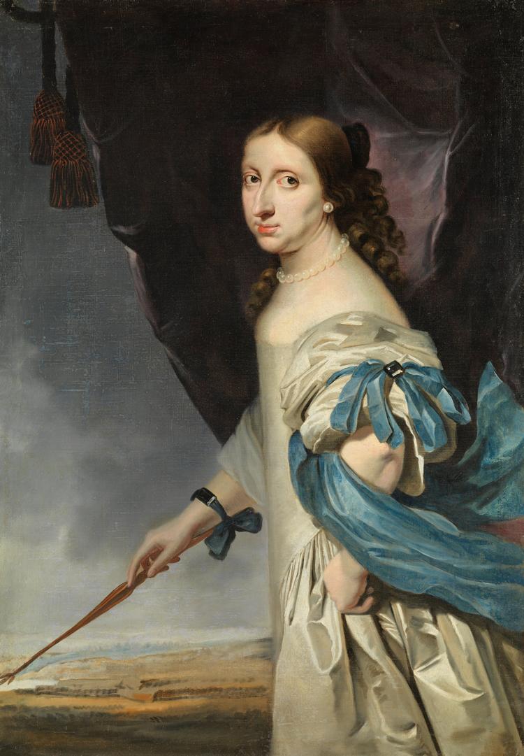 Kristina var muligvis lesbisk eller intetkønnet, skriver Lars Oskan-Henriksen om den svenske dronning, der regerede fra 1632 til 1654.  Foto fra bogen: Maleri af Abraham Wuchters, 1661, Skoklosters Slot