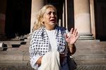 53-årige Iman Adlouni blev i september tilkendt erstatning på 50.000 kroner for en voldsom nøgenvisitation i 2017.  Foto: Jens Dresling