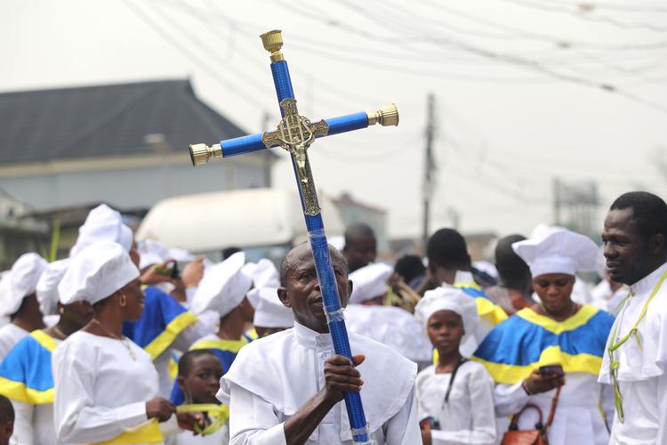 Årsagen til truslen er, at Trump mener, Nigeria ikke gør nok for at beskytte landets kristne mod angreb fra islamister. Foto: Akintunde Akinleye/Ritzau Scanpix