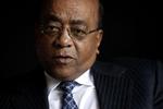 Mo Ibrahim, selfmade milliardær fra Sudan og medlem af Regeringens Afrika Kommission. Sifter af prisen: Mo Ibrahim-prisen for Godt Afriansk Lederskab.. Han besøgte Danmark i 2008, hvor han var en del af regeringens afrikakommission.  Foto: Peter Hove Olesen