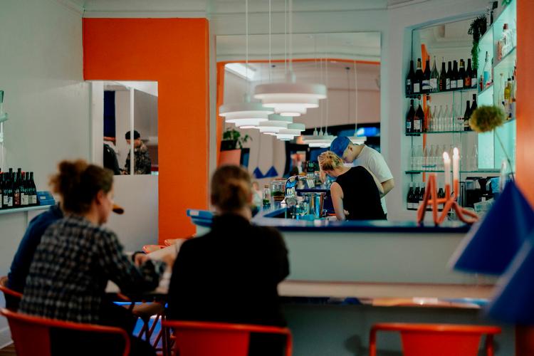 Menukortet er en kombination af det franske og det mellemøstlige køkken, og det stod hurtigt klart, at det er en god idé. Foto: Katrine Noer/Katrine Noer