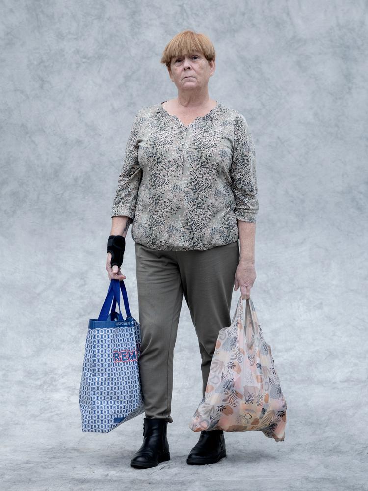 Annette Frank Kjær, 58 år, Vejle.  Foto: Mads Nissen