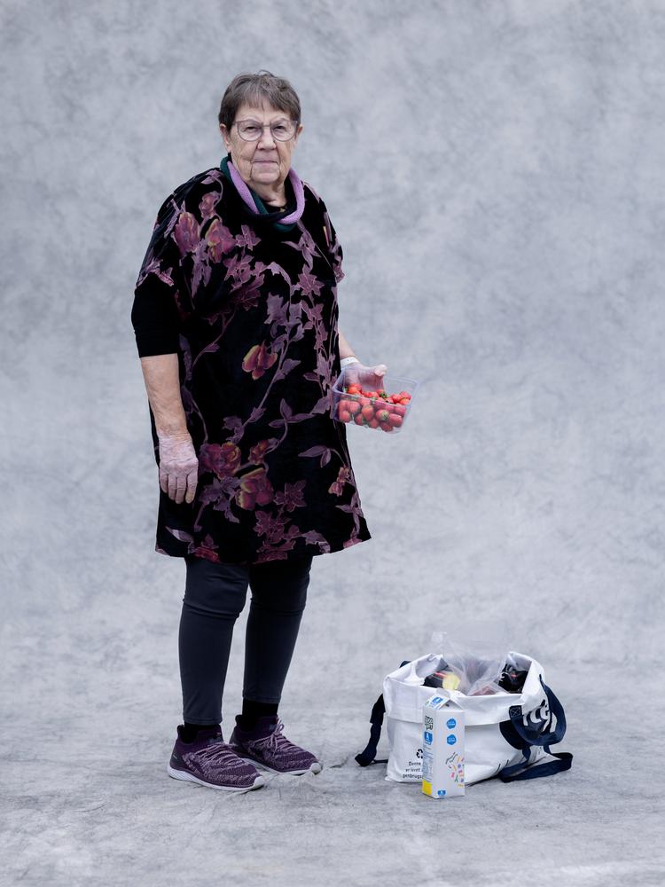 Conny Døssing, 80 år, Vejle.  Foto: Mads Nissen