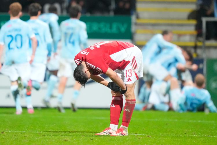 Vejle har været i knæ stort set hele denne sæson. Foto: Claus Fisker/Ritzau Scanpix