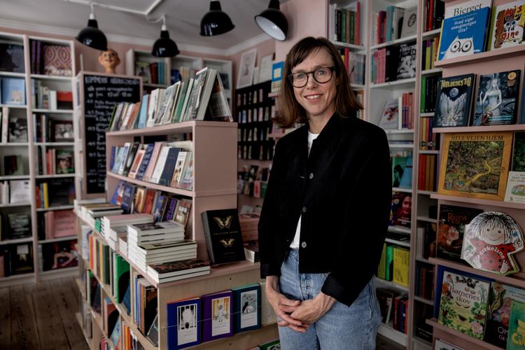 Litteraturformidler og litterat Lea Fløe Christensen er aktuel med bogen ’En mand med en ged på side 251’ Foto: Jacob Ehrbahn