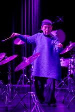 Midori Takadas koncert var helt hen i vejret. Og helt fantastisk. Foto: Vikki Søholm