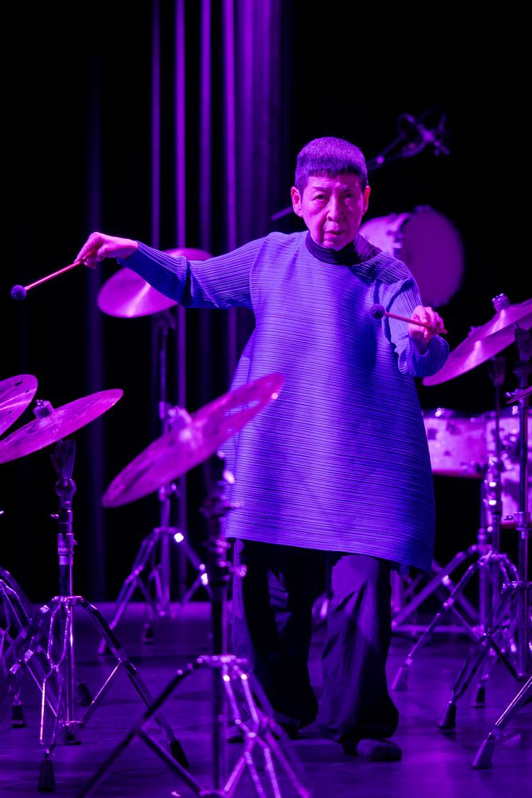 Midori Takadas koncert var helt hen i vejret. Og helt fantastisk. Foto: Vikki Søholm