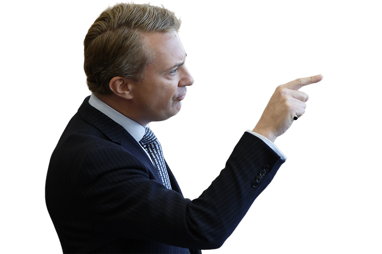 Dansk Folkepartis formand, Morten Messerschmidt, hiver nu Martin Lidegaard, politisk leder for Radikale Venstre, i retten for injurier. Foto: Jens Dresling