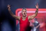 Robbie Williams gav senest koncert i Danmark i Parken i juni. Foto: Signe Lægsgaard