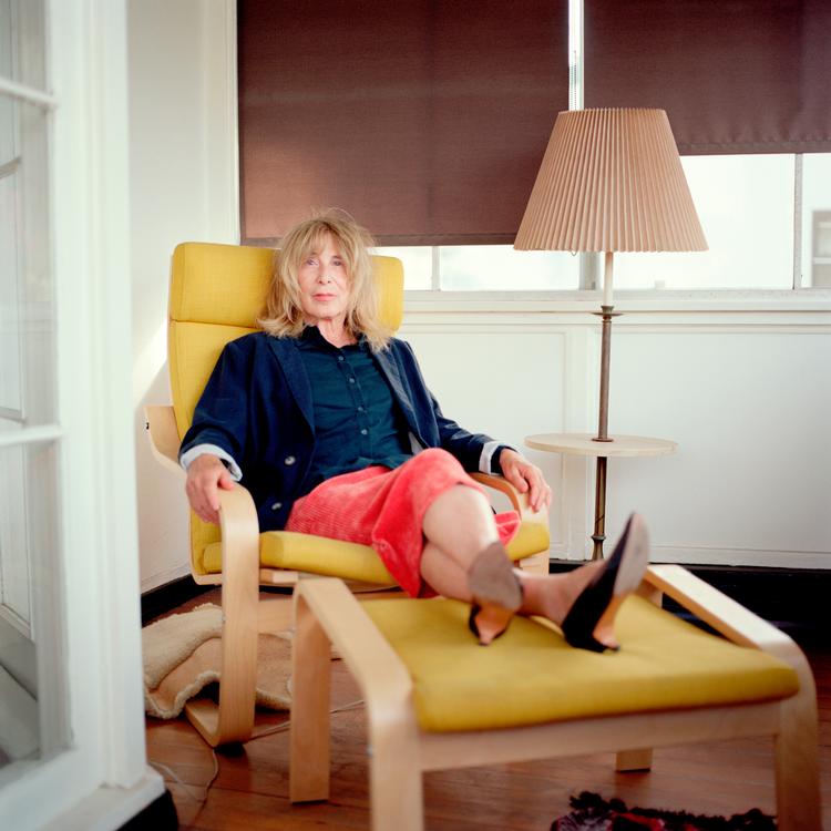 Chris Kraus fotograferet i sit hjem i Los Angeles, efterår 2025.  Foto: Amanda Hakan/Ritzau Scanpix