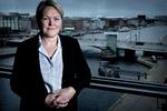 Charlotte Ployart Wetche var den ansvarlige officer i det danske forsvar under den kaotiske evakuering af Kabul. Nu er hun gået til Netcompany, hvor hun har stået i spidsen for at udvikle en platform, der giver de ansvarlige information om, hvad der sker i andre myndigheder, kritiske virksomheder og civile organisationer. Foto: Martin Lehmann