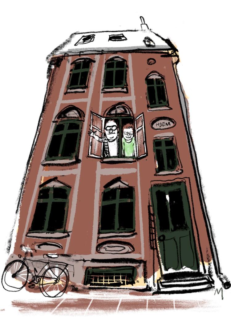 Tegning: Mette Dreyer