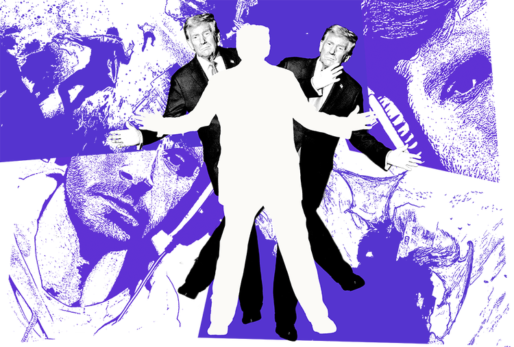 Fotocollage:  Tomas Østergren. Foto: Brian Snyder/Ritzau Scanpix / Freepik