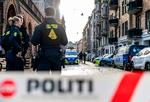 På grund af ulykken er Stenosgade spærret for trafik. Foto: Steven Knap/Ritzau Scanpix