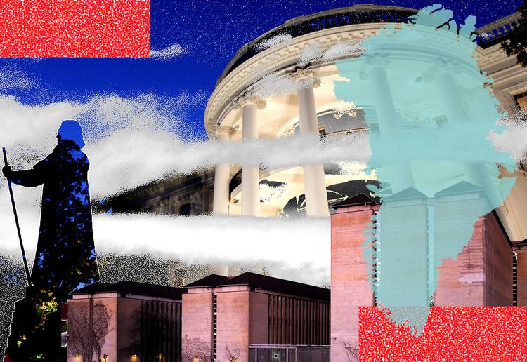 Illustration: Karina Kofoed. Originalfoto: Martin Lehmann, Thomas Borberg, Alex Brandon 