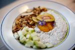 »She’s that girl on the menu«, wrote Ibyen's cafe reviewer Nasra Jama about the chia pudding in her review of Bafi on Rantzausgade. Foto: Miriam Dalsgaard