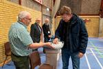 Formand for Venstre Troels Lund Poulsen, som her stemmer i Store Merløse Hallen, betegner Venstres valgresultat som et »historisk comeback«. Foto: Claus Bech/Ritzau Scanpix