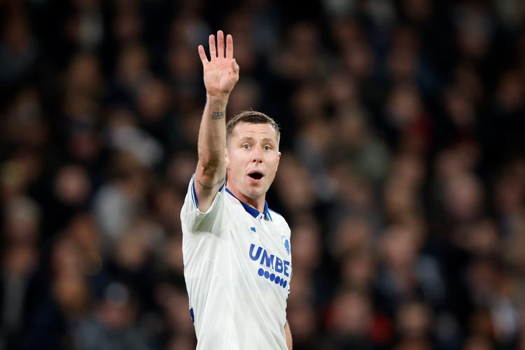 Lukas Lerager kom fra Genoa i 2021 og har tidligere spillet for blandt andet Viborg. Arkivfoto:  Jens Dresling