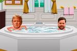 Skaberne af 'South Park' havde egentlig tænkt, at de kun ville lade Trump optræde i første afsnit af den nye sæson. Men de fornemmede hurtigt, at de havde ramt »en komisk åre«. Foto: Planet Photos/Ritzau Scanpix