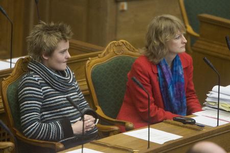  Pernille Rosenkrantz-Theil and Line Barfod were both elected to parliament for the first time in 2001, where they both joined a coffee club for newly elected women across parties. Foto: Johnny Frederiksen