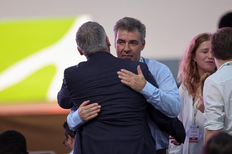 Minister for Climate, Energy and Utilities Lars Aagaard (M) had a somewhat mixed last day at the climate summit in Brazil. Foto: Adriano Machado/Ritzau Scanpix