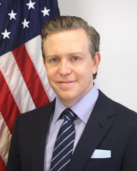 The U.S. ambassador to Denmark, Kenneth Howery, is pictured here in 2019, when he was serving as ambassador to Sweden. Foto: U.S. Department of State