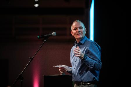 Knud Erik Mortensen, der underviser på mejeristuddannelsen på Kold College i Odense, vandt årets hovedpris i kategorien for erhvervsuddannelser. Foto: Janus Engel