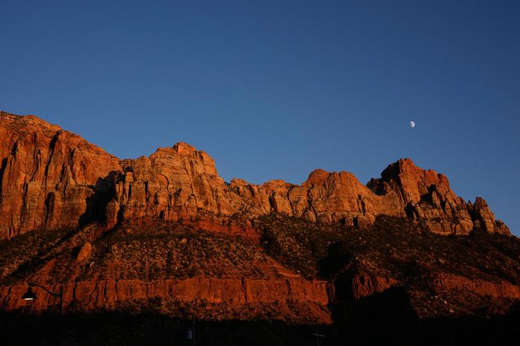Zion National Park, Utah.  Foto: John Locher/Ritzau Scanpix