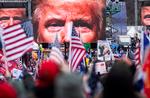 BBC har undskyldt over for Donald Trump, efter en tale fra januar 2021 blev redigeret, så den fremstod misvisende.  Foto: Bill Clark/Ritzau Scanpix