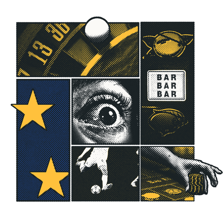 Kollage: Mads D'Alterio Djervig. Originalfoto: Pexels.com, Wikimedia, Peter Hove, Christophe Simon / Ritzau Scanpix