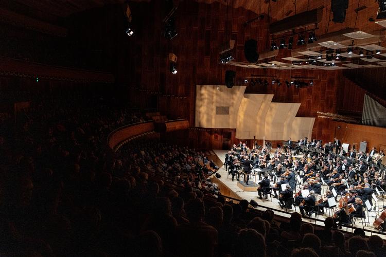 Det er sjældent, man får lov at sidde i mørket og høre Richard Strauss' gigastore 'Alpesymfoni'. Foto: Mads Nissen