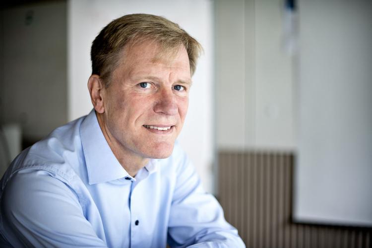 I forbindelse med sin fødselsdag holder Peter Rossing privat reception for familie og venner med lagkage og alkohol. »Det er ikke specielt diabetesvenligt, men nu fylder jeg jo også rundt«, siger han. Foto: Nils Meilvang/Ritzau Scanpix