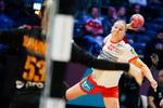    Michala Møller spillede en flot kamp og blev dansk topscorer med 7 mål. Foto: Thomas Traasdahl/Ritzau Scanpix
