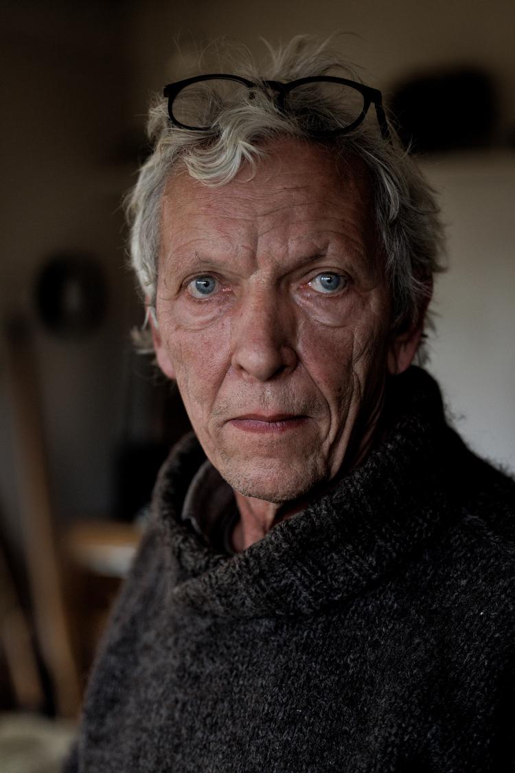 DR-ikonet Jørgen Skouboe fortæller om, hvad der er galt med den tid, vi lever i. Foto: Jacob Ehrbahn