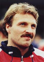 Kim Christoftes overskæg aner ikke, hvor trendy det er lige nu. Foto: Thomas Wilmann