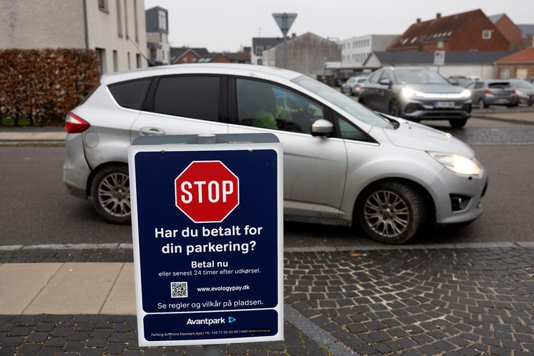 The parking company Avantpark has started sending charges for presence in parking spaces instead of actual parking. Foto: Finn Frandsen