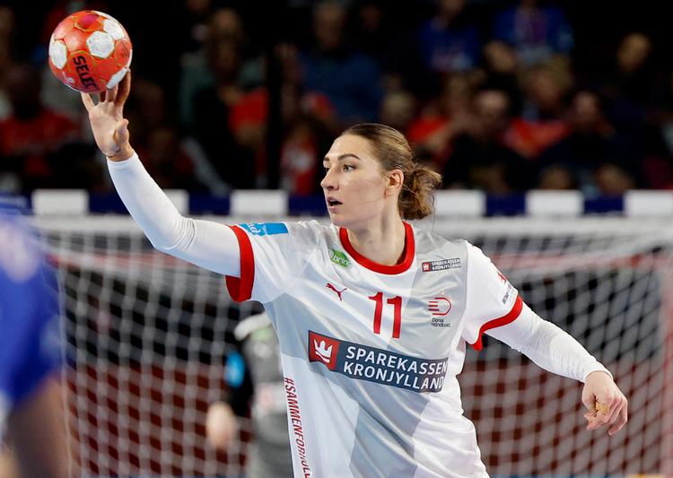 Line Haugsted er chefen i det danske forsvar, og hun har på grund af en række afbud skullet opbygge nye relationer på meget kort tid.  Foto: Lisa Leutner/Ritzau Scanpix