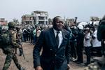 Lawrence Kanyuka er talsperson for oprørsgruppen M23. USA har sanktioneret ham efter anklager om menneskerettighedskrænkelser i DR Congo. Foto: Alexis Huguet/Ritzau Scanpix