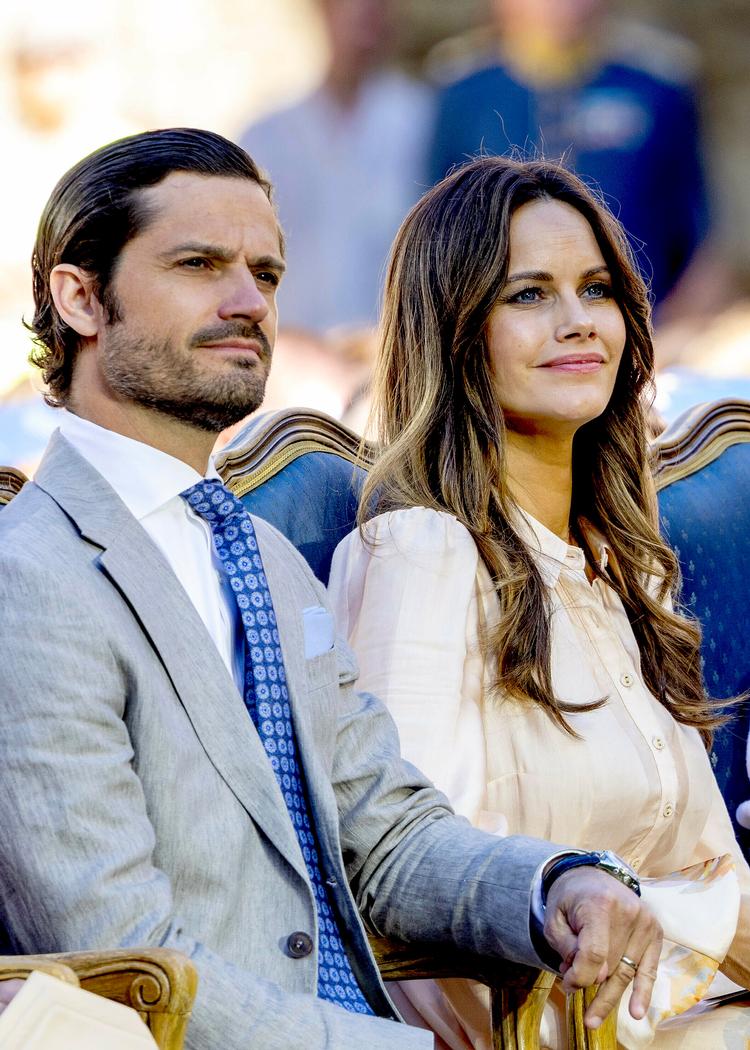 Prins Carl Philip og prinsesse Sofia blev gift i 2015 og har fire børn sammen. Arkivfoto:  Albert Nieboer