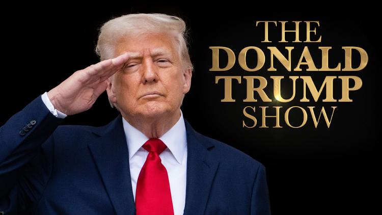 Hvad skal verden med ’The Donald Trump Show’, når verden måske er The Donald Trump Show? Foto: Freemantle Television